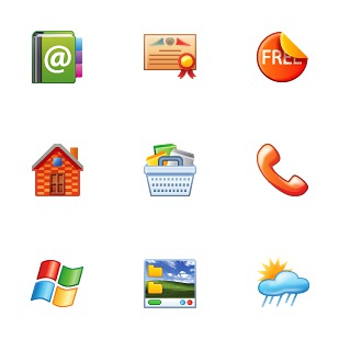 Small Business icon sets preview