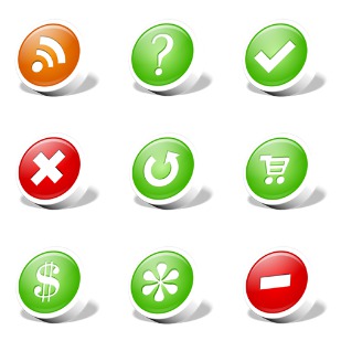 Texto Webdev icon sets preview