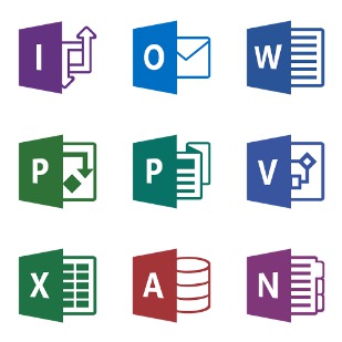 Office 2013 HD icon sets preview