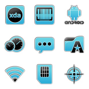 CyanGinger icon sets preview