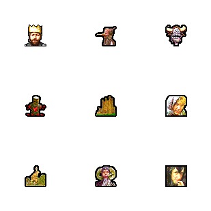 Holy Grail icon sets preview