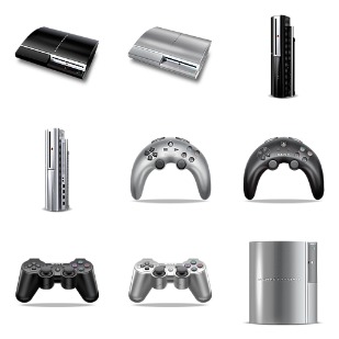 Play Station 3 icon sets preview